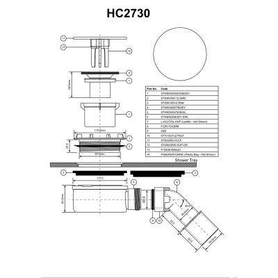 Duschwanne 80x80 + MEPA Fussgestell + Siphon KOMPLETT SET tsb016